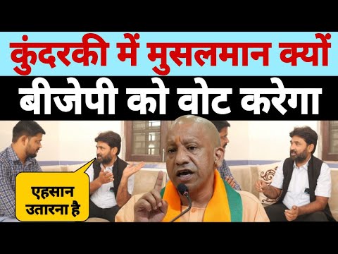 कुंदरकी में मुसलमान क्यों बीजेपी को वोट करने जा रहा है ? kundarki by election जल्दी देखें