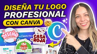 COMO CREAR UN LOGO PROFESIONAL EN CANVA GRATIS DESDE CERO 😱
