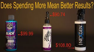 Chemical Guys Hydro Slick vs Torque Detail Ceramic vs Nexgen Ceramic Coating | Review