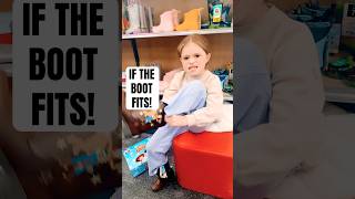 If the BOOT FITS!🤠 #viral #trending #shorts #funny #comedy #lol #fyp #cute #viralshorts #reels #fun