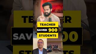 Teacher saved 900 kids in Nepal🫡
