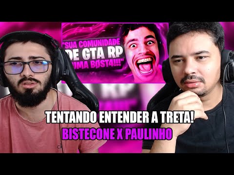 A TRETA DO BISTECONE E PAULINHO O LOKO | REACT