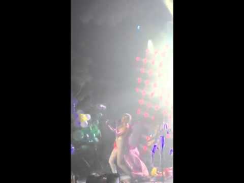 Miley Cyrus Dressed As A Topless Butterfly, Smoked A Blunt, And Sang Khia's My Neck, My Back! Get A Peek At Her NSFW Adult Swim Concert HERE!