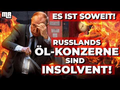 KONKURS-WELLE erfasst RUSSLANDS ÖL-INDUSTRIE! MASSIVE ANGRIFFE auf ÖL-ANLAGEN!