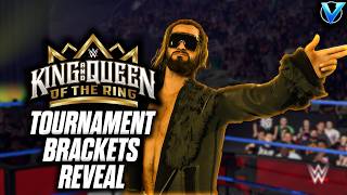 WWE 2K26 Universe Mode | King & Queen Of The Ring Tournament Brackets Reveal!