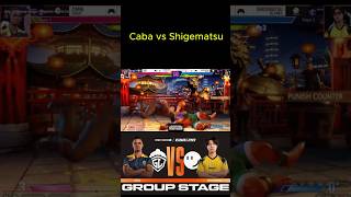 Caba vs Shigematsu | Street Fighter 6 at EWC 26 | Group Stage - VOD #gaming #streetfighter6 #  #gta