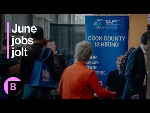 US Adds 147,000 Jobs in June, Unemployment Rate Falls to 4.1%