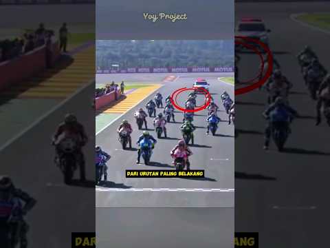 AKSI HEROIK ROSSI (START AKHIR, FINISH...) 😱