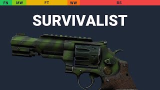 R8 Revolver Survivalist Wear Preview