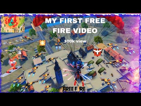 MY FIRST FREE FIRE GAMEPLAY VIDEO - SHAJJU GAMING