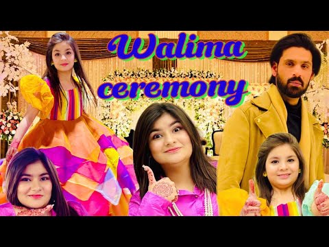 Walima ceremony || Bride and groom beautiful entry || Bachon ki mili shocking news😳 #wedding