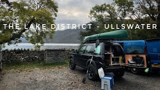 My FIRST time CAMPING in my Converted Landrover Freelander | Canoeing - ULLSWATER | OVERLAND CAMPING