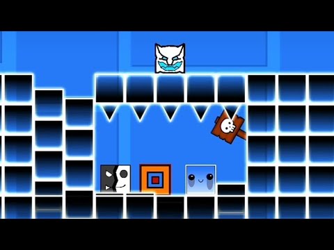 🔥СОЗДАЛ АНИМАЦИЮ ПРО ЮТУБЕРОВ GEOMETRY DASH◼️