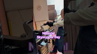 Printing our only example of a tall building for National Skyscraper Day (September 3)