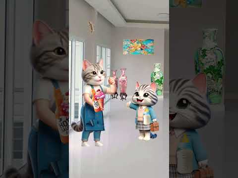 POV:when he was a toddler #cutecat #cartoon #animation #family #pov #ytshorts #cat #cute #funny #yt