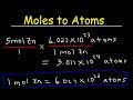 Atoms, Moles, and Chemical Formulas