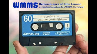 John Lennon Memorium - WMMS Cleveland Dec. 1980 (as captured) - AUDIO