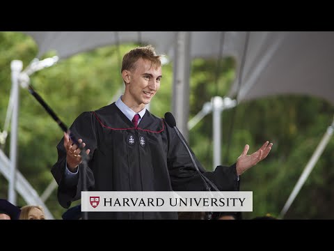 Thor Reimann Delivers the Senior English Address | Harvard Commencement 2025