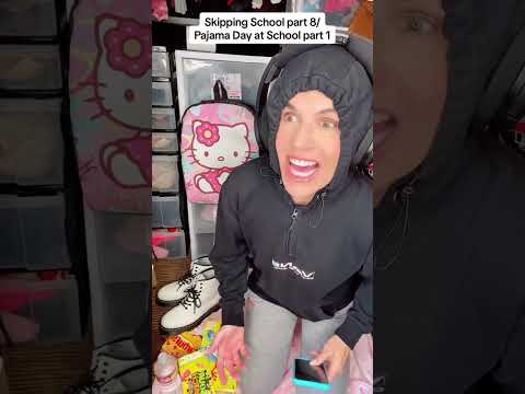 Skipping School Part 8/Pajama Day at School part 1 #pajamaday #pajamadayatschool #kids #moms #school