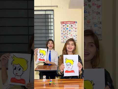 😳Painting 🖼️game Teacher👩🏫||vishvi official ||#trending #youtubeshorts #shorts