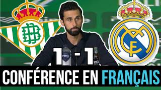 LES ARBITRES NE COMPRENNENT RIEN AU FOOT ! - CONFERENCE DE PRESSE - REAL BETIS VS REAL MADRID - 1-1