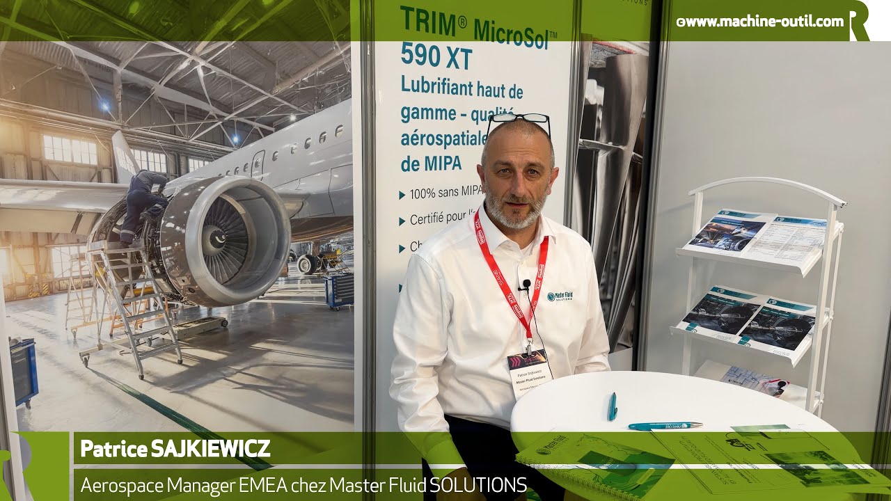 Fluide d'usinage pour matériaux aéronautiques sans bore, biocides ou MIPA