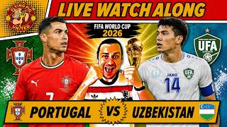 Portugal VS Uzbekistan 5-0 LIVE WATCH ALONG 2026 World Cup