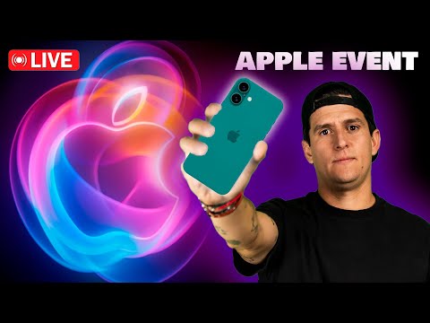 Que nos espera con el iPhone 16 - El evento en vivo!