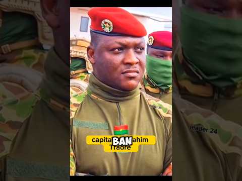 a very heavy debate between Captain Ibrahim Traoré and Donald Trump
