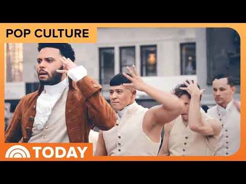 YouTube video thumbnail: 'Hamilton' Celebrates 10 Years With New Music Video for 'My Shot'