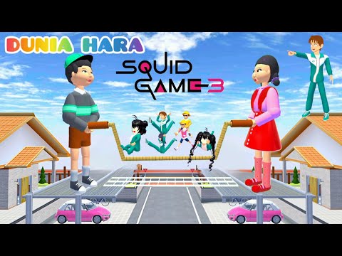 Yuta Mio Dikejar Boneka Squid Game dan Pacar boneka Squid Game 3 ๐ฑ๐ฑ | Dunia Hara