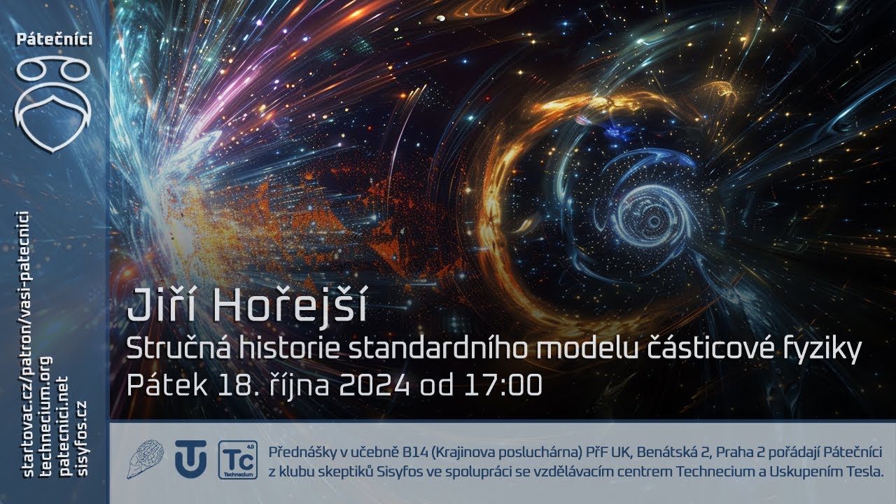 18. října 2024: Jiří Hořejší - Stručná historie standardního modelu částicové fyziky