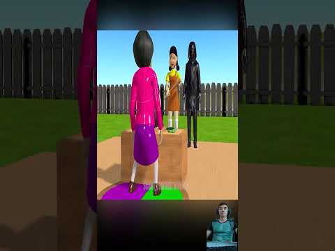 Scary Teacher 3D vs Squid Game Cut Miss T' Hair Styling Nice or Error Challenge #shorts