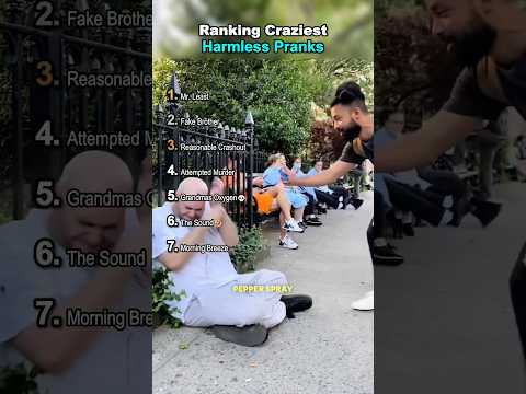Ranking Funny Harmless Pranks 🤣
