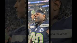 J Reed emotional after the NFC Championship game. #seahawks #nfl