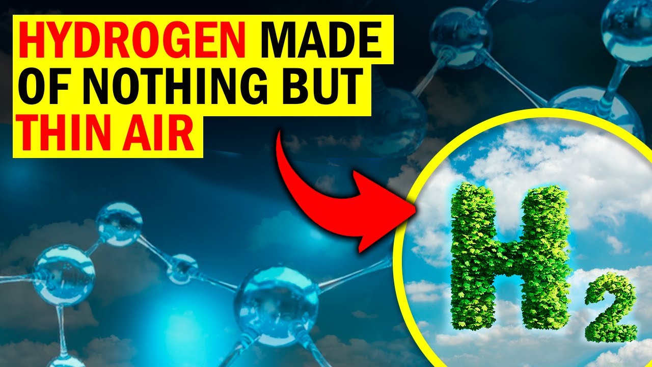 SHOCKING!! Scientists Just Made HYDROGEN out of Nothing But THIN AIR!!