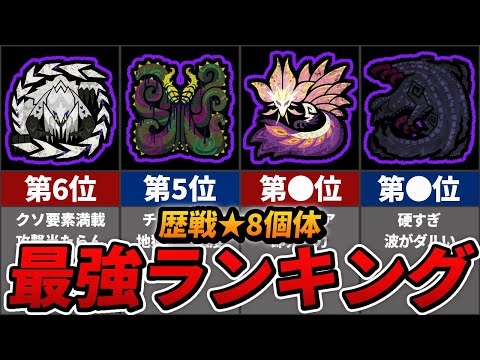 【ワイルズ】歴戦☆8最強モンスターランキング TOP7