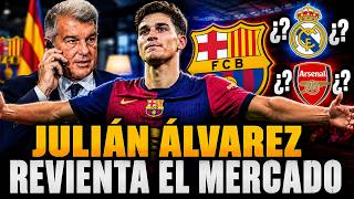 🚨TRAGEDIA: JULIÁN ÁLVAREZ PIDE IR AL BARÇA Y SERÍA UN FICHAJE INCREÍBLE | El Chiringuito Real Madrid