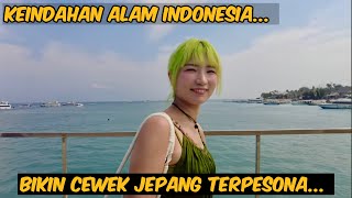 BIKIN CEWEK JEPANG TERPESONA, INI KEINDAHAN ALAM INDONESIA... 