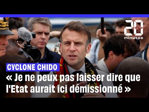 Emmanuel Macron à Mayotte : « Je ne peux pas laisser dire que l'Etat aurait ici démissionné »