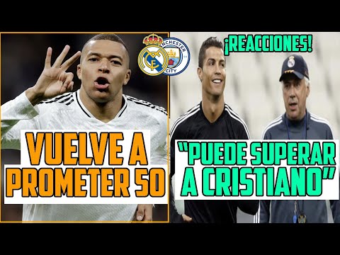 MBAPPE VUELVE A PROMETER 50 GOLES SIN DESPEINARSE Y ANCELOTTI SUELTA LA BOMBA: CRISTIANO, VIGILA