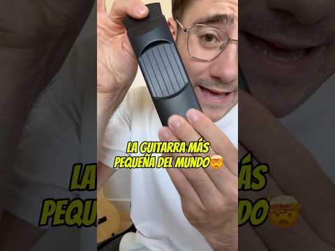 Así suena la guitarra más pequeña del mundo🤯
