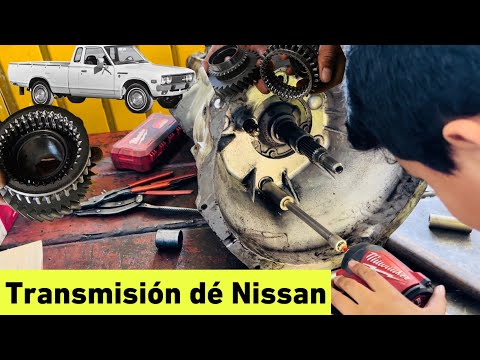 Transmisión de Nissan, engranes ⚙️ REPARADOS