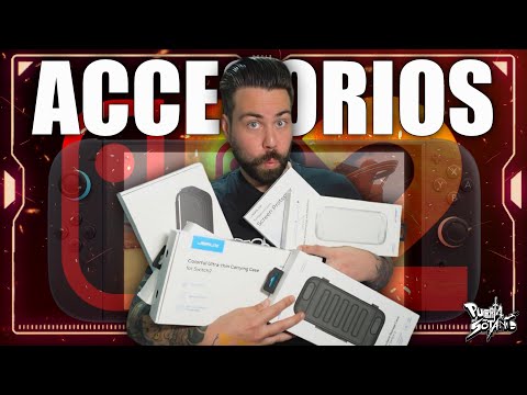 🔥Me enviaron una CAJA LLENA DE ACCESORIOS para NINTENDO SWITCH 2! Unboxing JSAUX!