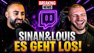 Der Deutsche & der Türke sind ENDLICH auf Twitch! 😂 | Sinan & Louis