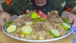 برياني لحم عراقي مال أهلنا الأولين والريحه وصلت لسابع جار Iraqi meat biryani with hot spices