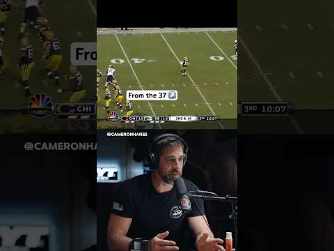 Aaron Rodgerโs Favorite Throw of his Career ๐ฏ๐ #qb #nfl