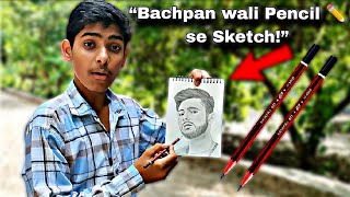 “Bachpan Wali Pencil ✏️ se Realistic CarryMinati Drawing 😱🔥”