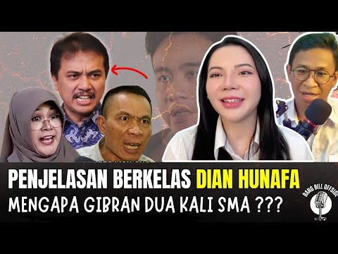 LUAR BIASA, MENGAPA GIBRAN DUA KALI SMA LUAR NEGERI ? - DIAN HUNAFA