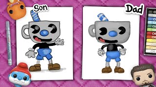 How to draw a character from ￼ the cupcake game